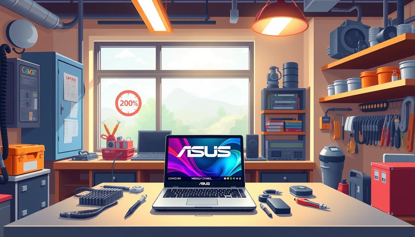 تعمیر لپ تاپ ایسوس Asus تهران